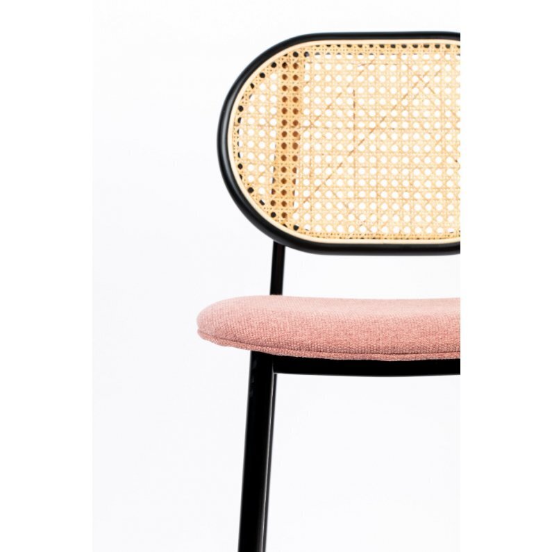 Zuiver Spike Counter Stool 64.5 cm - Natural/Pink