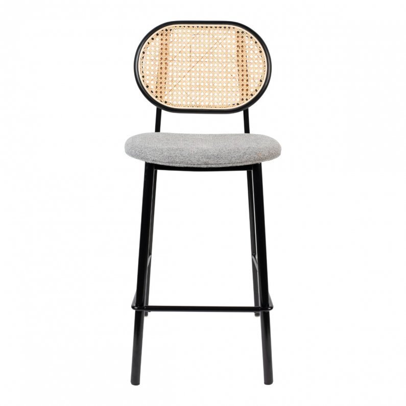 Zuiver Spike Counter Stool 64.5 cm - Natural/Grey