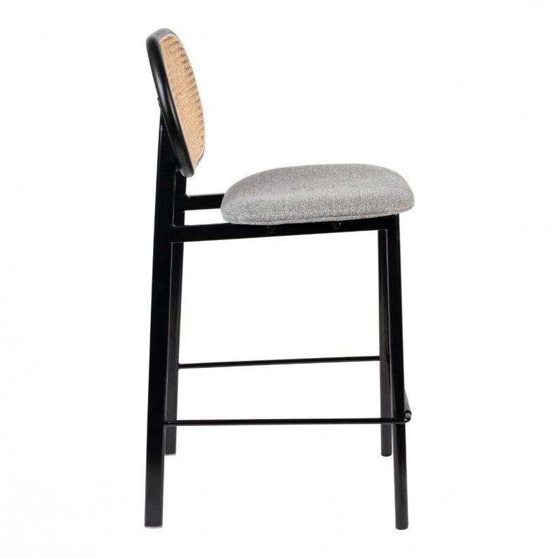 Zuiver Spike Counter Stool 64.5 cm - Natural/Grey