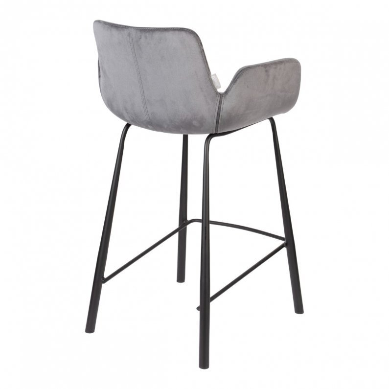 Zuiver Brit Counter Stool - Dark Grey