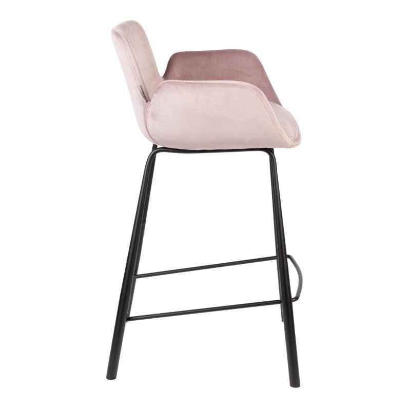 Zuiver Brit Counter Stool - Pink