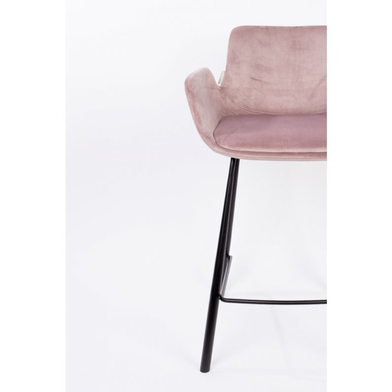 Zuiver Brit Counter Stool - Pink