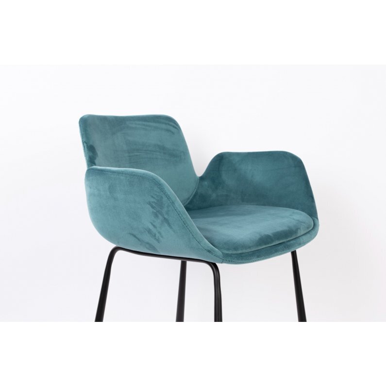 Zuiver Brit Counter Stool - Petrol