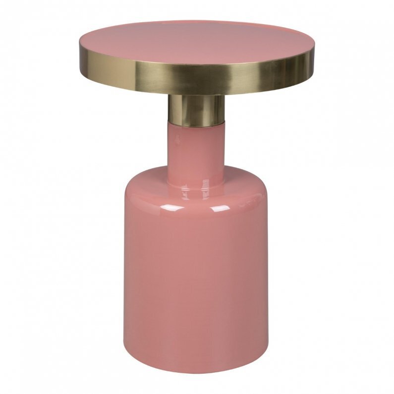Zuiver Glam Side Table - Pink