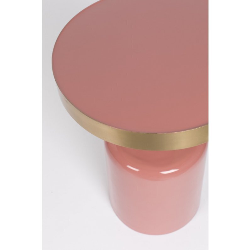 Zuiver Glam Side Table - Pink