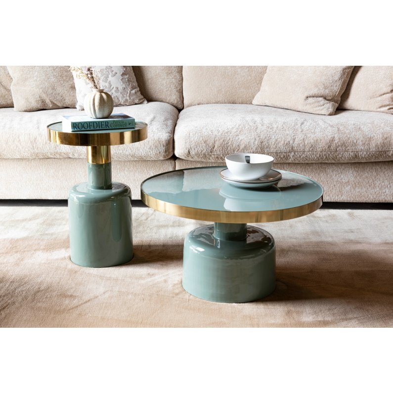 Zuiver Glam Side Table - Green