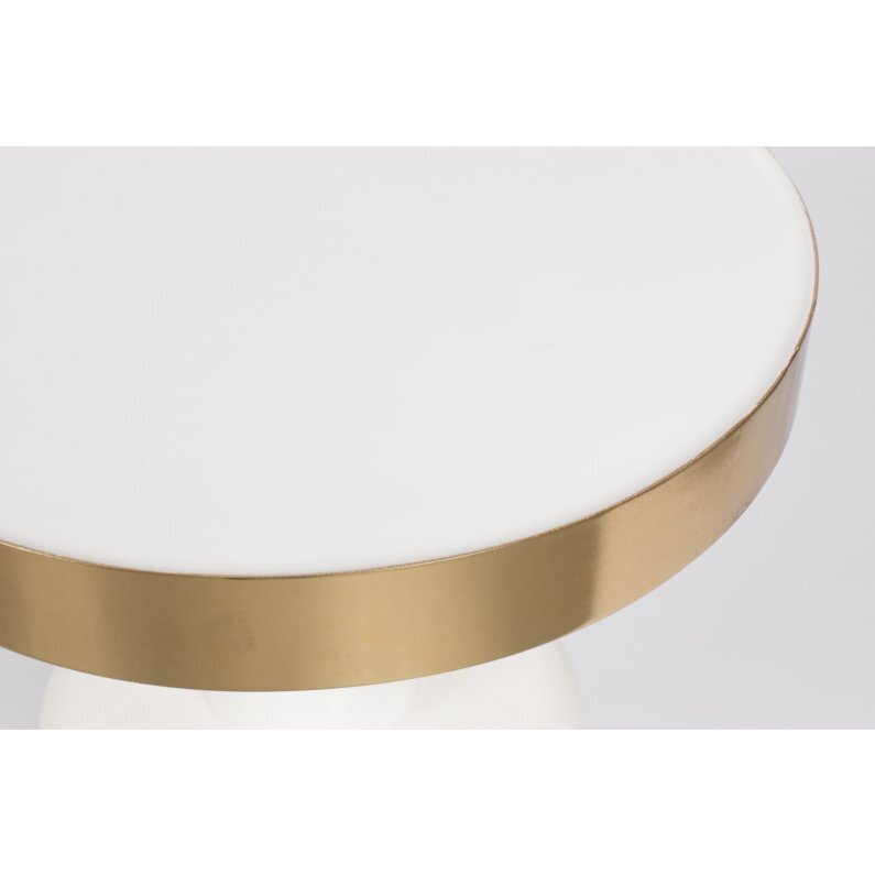 Zuiver Glam Side Table - White