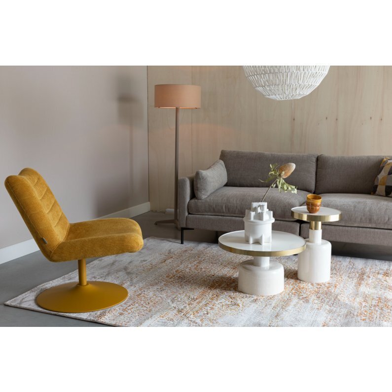 Zuiver Glam Side Table - White