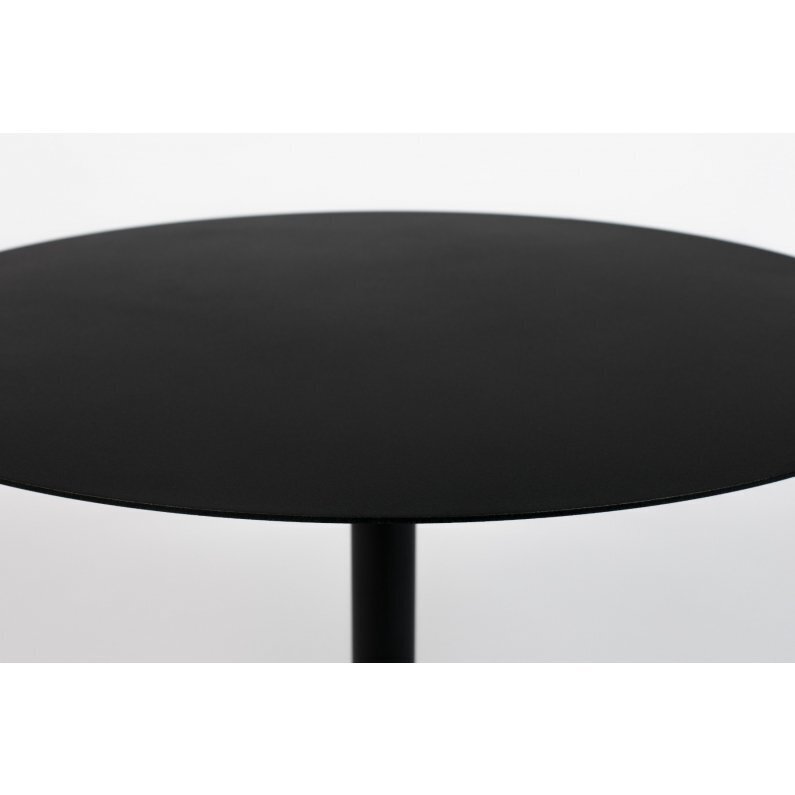 Zuiver Snow Side Table Round M Black
