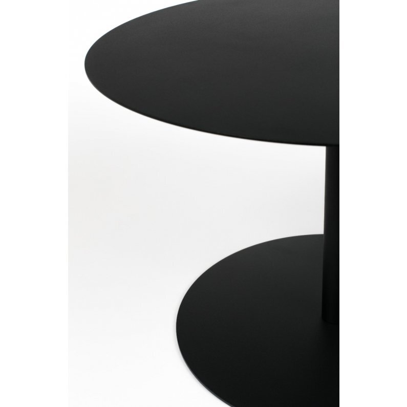 Zuiver Snow Side Table Round M Black