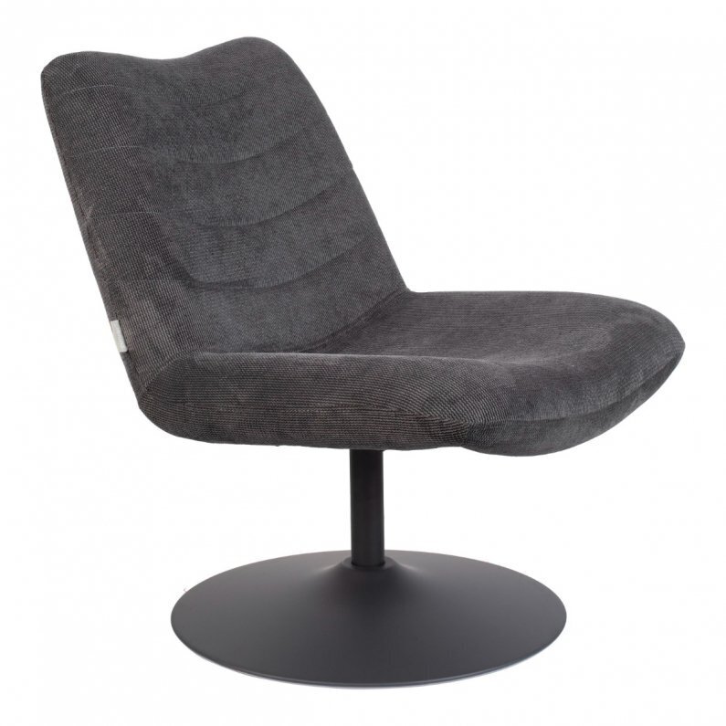 Zuiver Bubba Lounge Chair - Dark Grey
