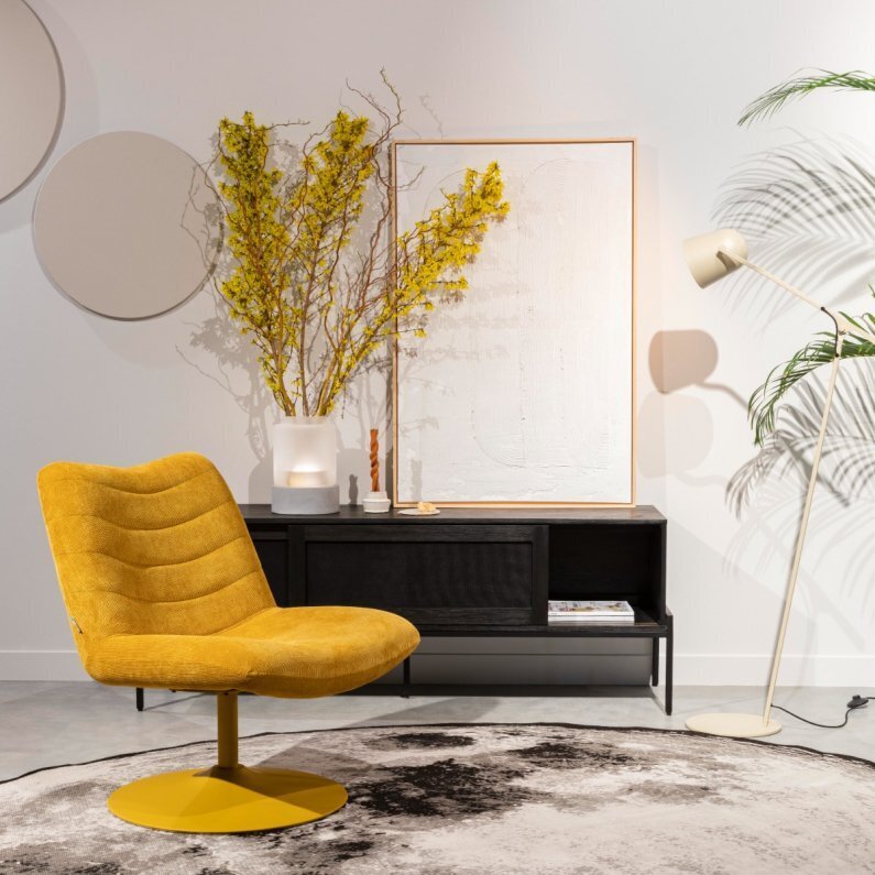 Zuiver Bubba Lounge Chair - Ochre