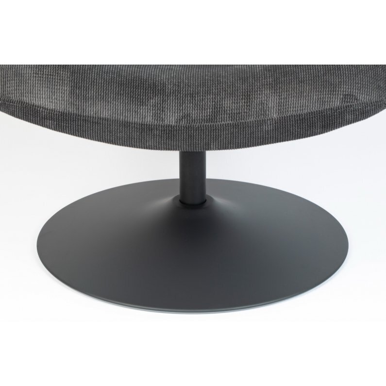 Zuiver Bubba Lounge Chair - Dark Grey