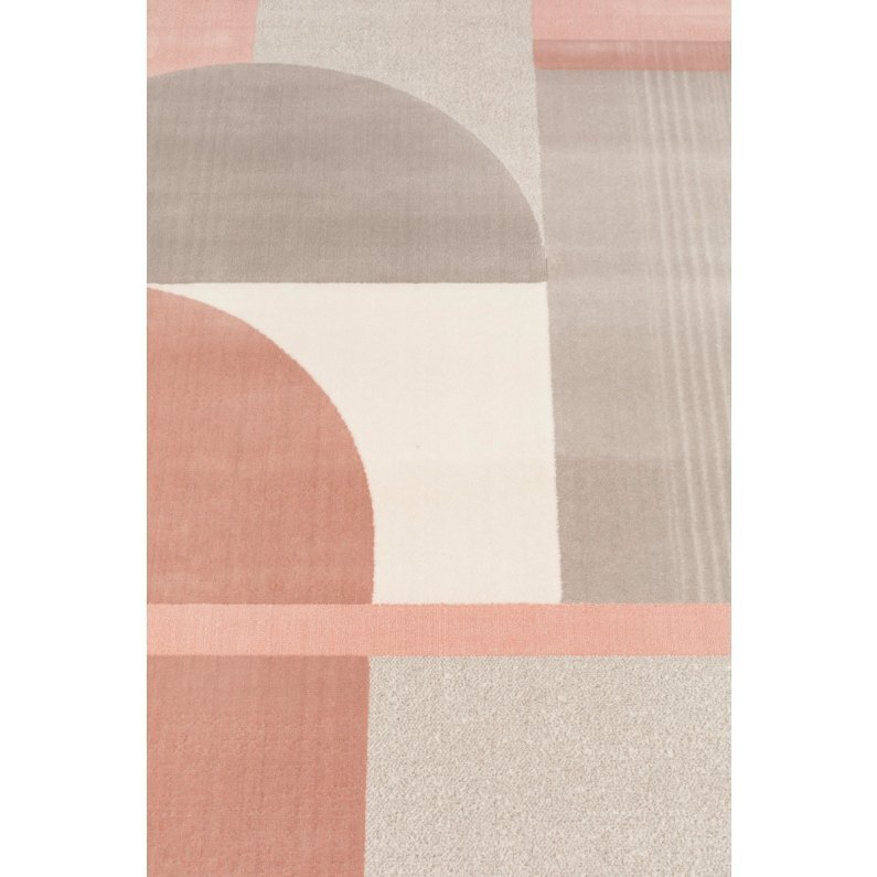 Zuiver Hilton Carpet - Grey/Pink