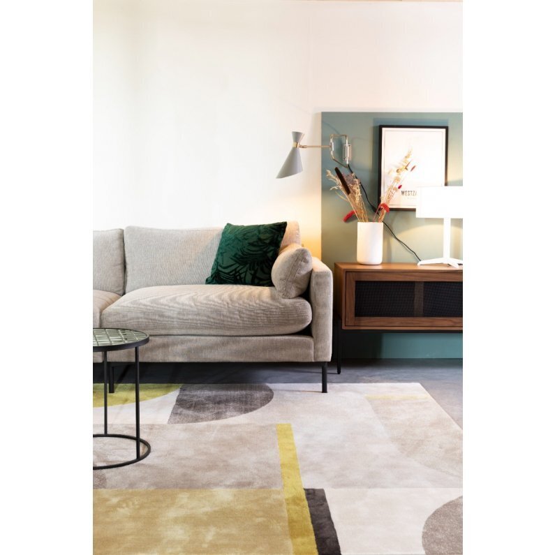 Zuiver Hilton Carpet - Grey/Yellow