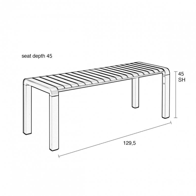 Zuiver Vondel Garden Bench