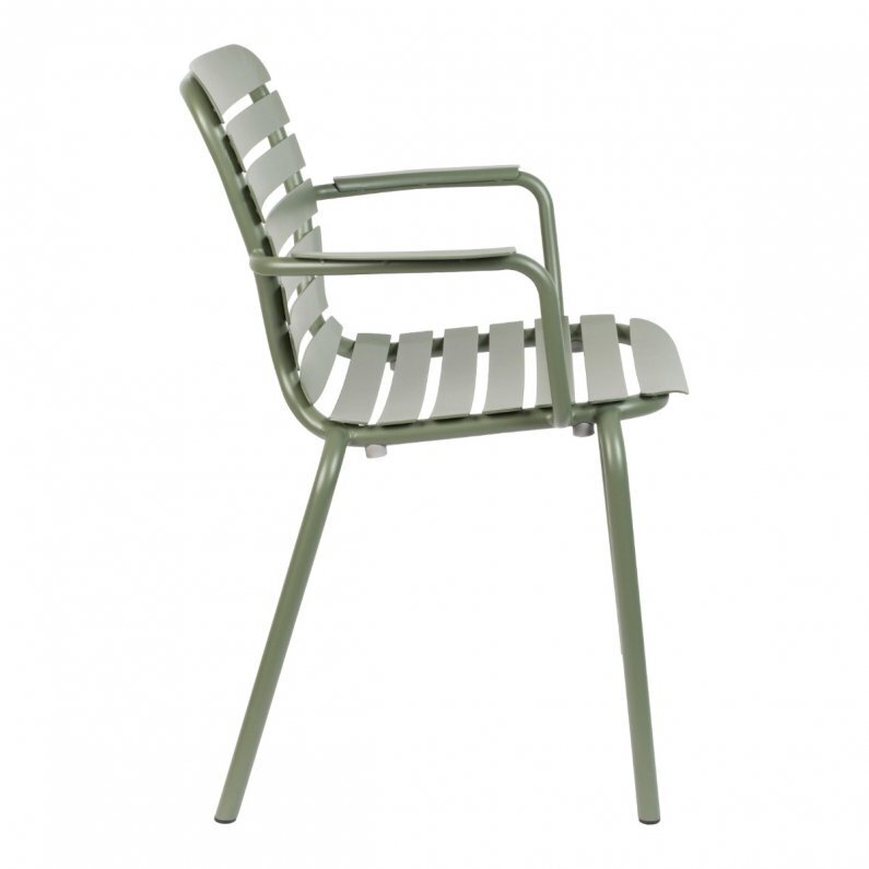 Zuiver Vondel Garden Armchair - Green