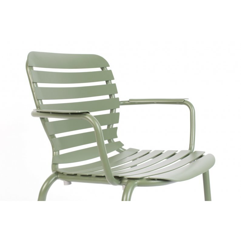 Zuiver Vondel Garden Armchair - Green