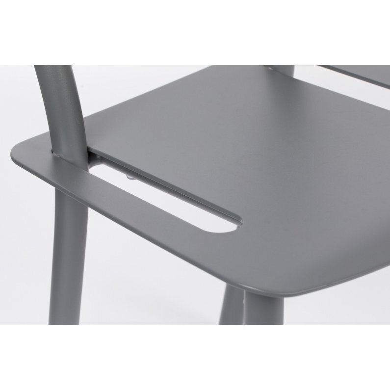 Zuiver Friday Garden Chair - Grey