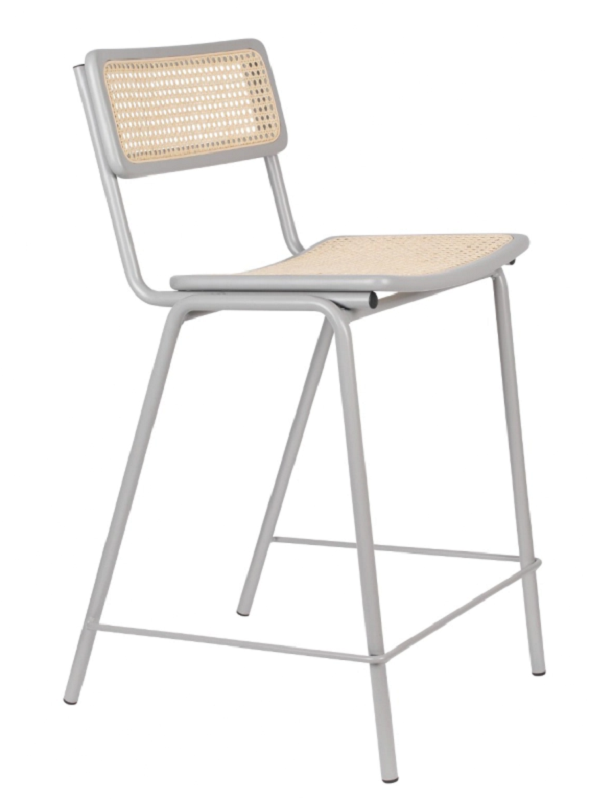 Zuiver Jort Counter Stool - Natural/Grey