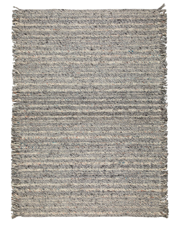 Zuiver Frills Carpet 170x240 - Grey/Blue