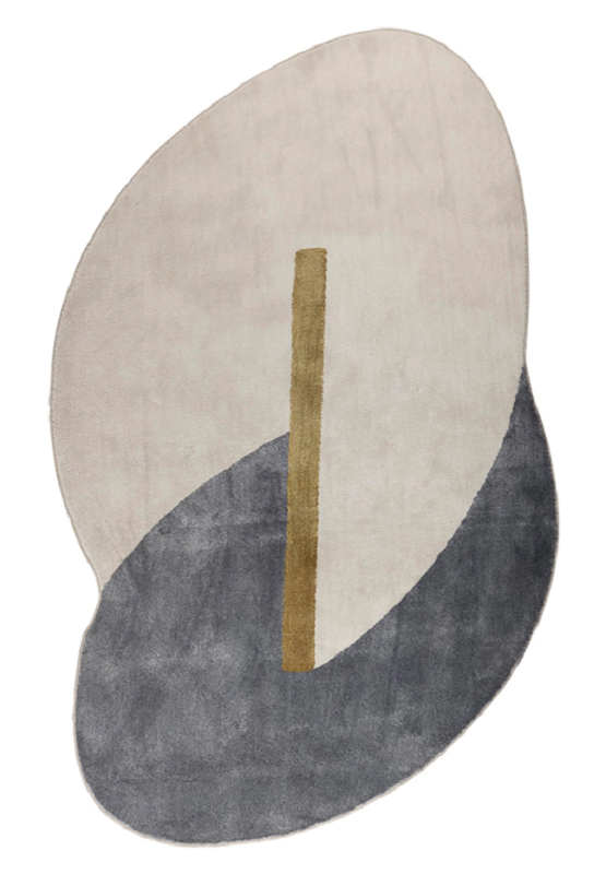 Zuiver Phila Carpet 160x257 - Blue