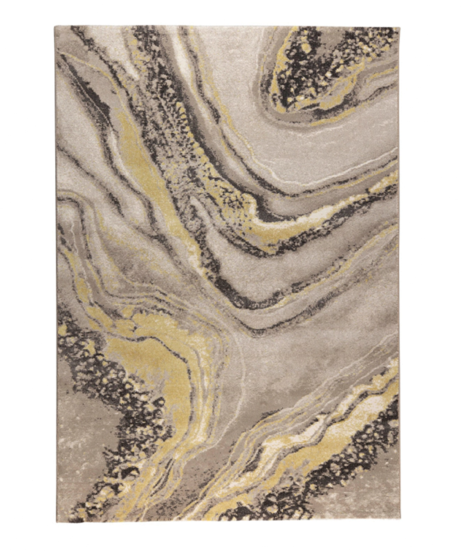 Zuiver Solar Carpet 160x230 cm - Grey/Ochre 