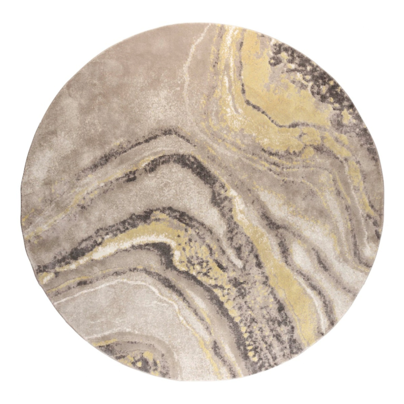 Zuiver Solar Carpet '240 - Grey/Ochre