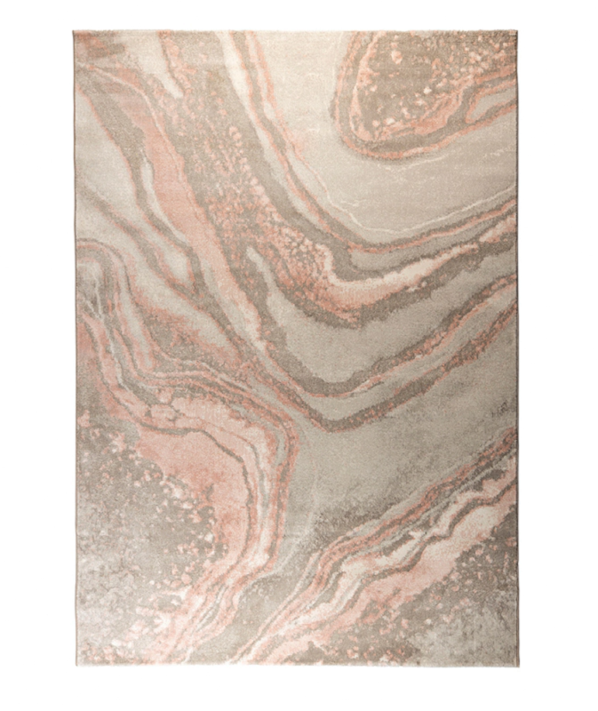 Zuiver Solar Carpet 160x230 cm - Grey/Pink