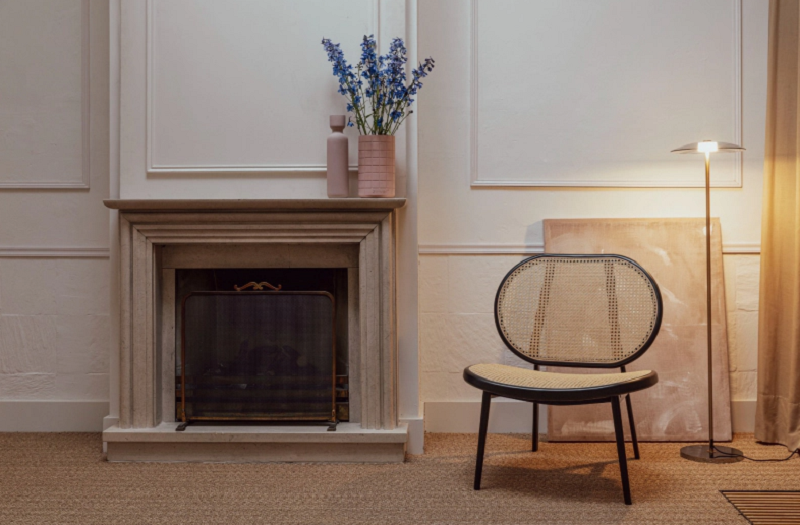 Zuiver Spike Lounge Chair All Webbing
