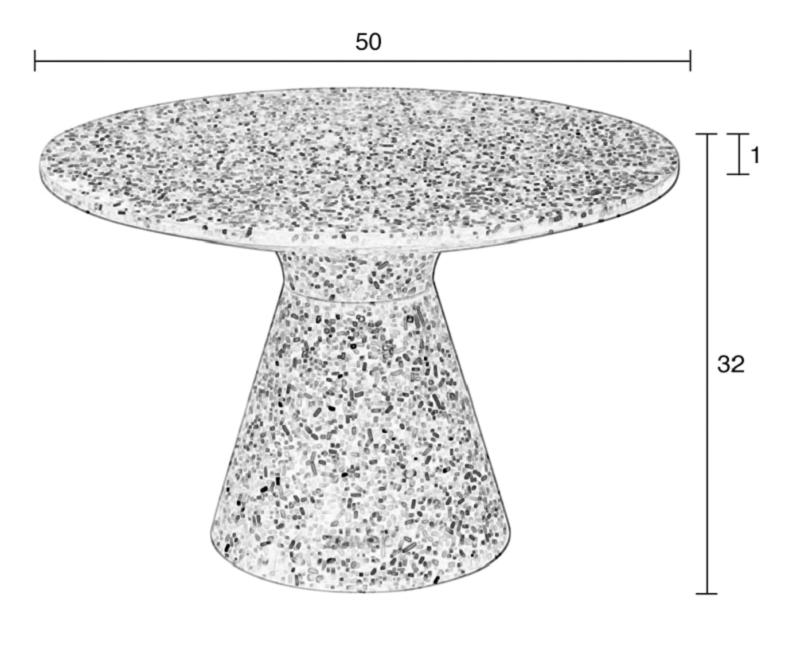 Zuiver Victoria Coffee Table Recycled