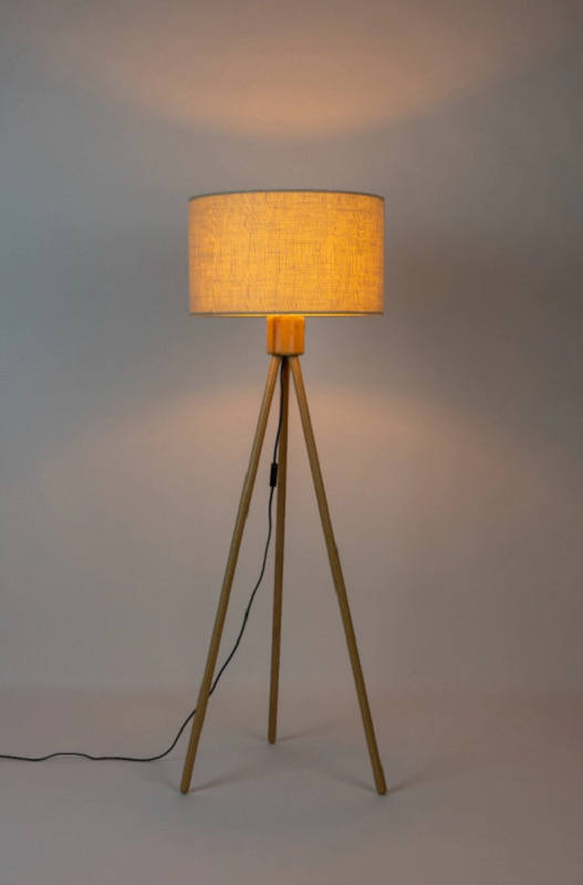 Zuiver Fan Floor Lamp Bamboo