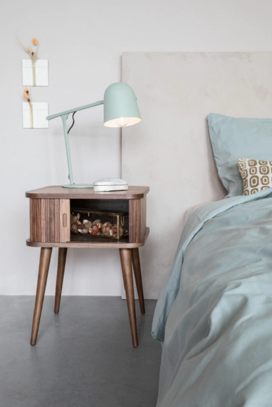 Zuiver Barbier Side Table - Walnut