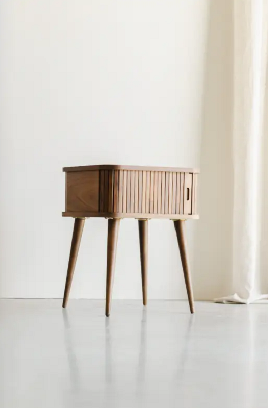 Zuiver Barbier Side Table - Walnut