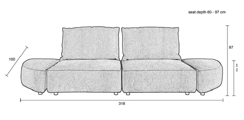 Zuiver Hunter Sofa