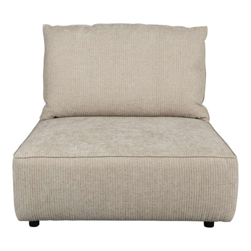 Zuiver Hunter 1.5 Seater Sofa - With Back - Sand