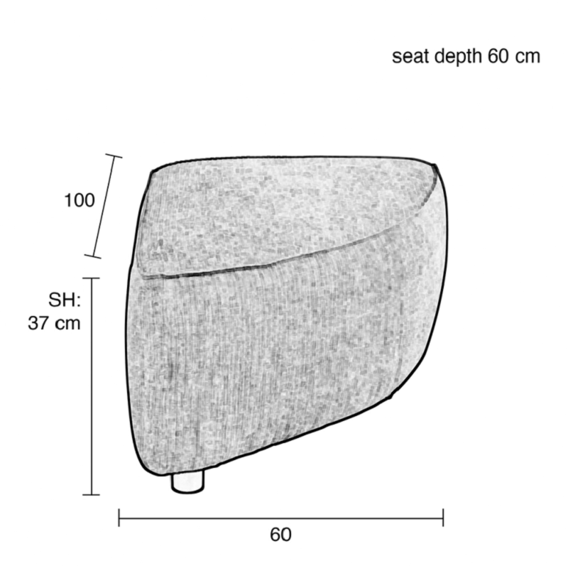 Zuiver Hunter Bench Element Around Corner
