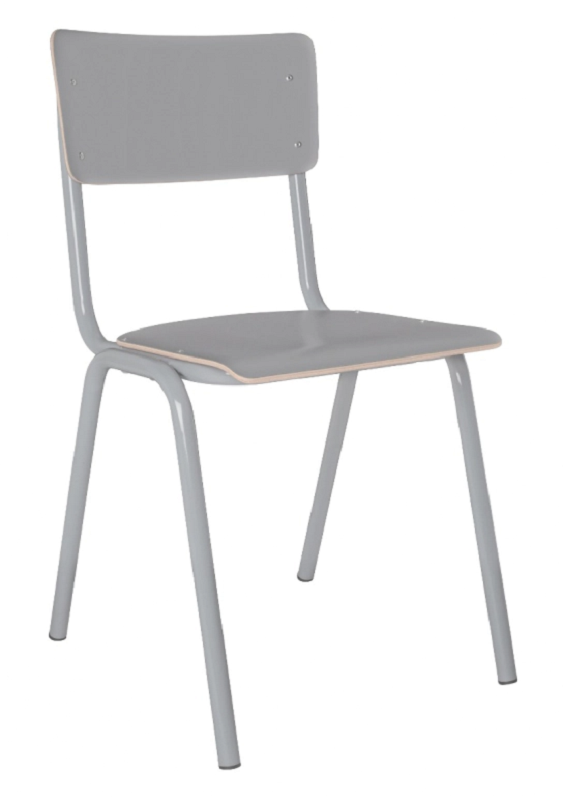 Zuiver Back To School HPL Chair - Grey