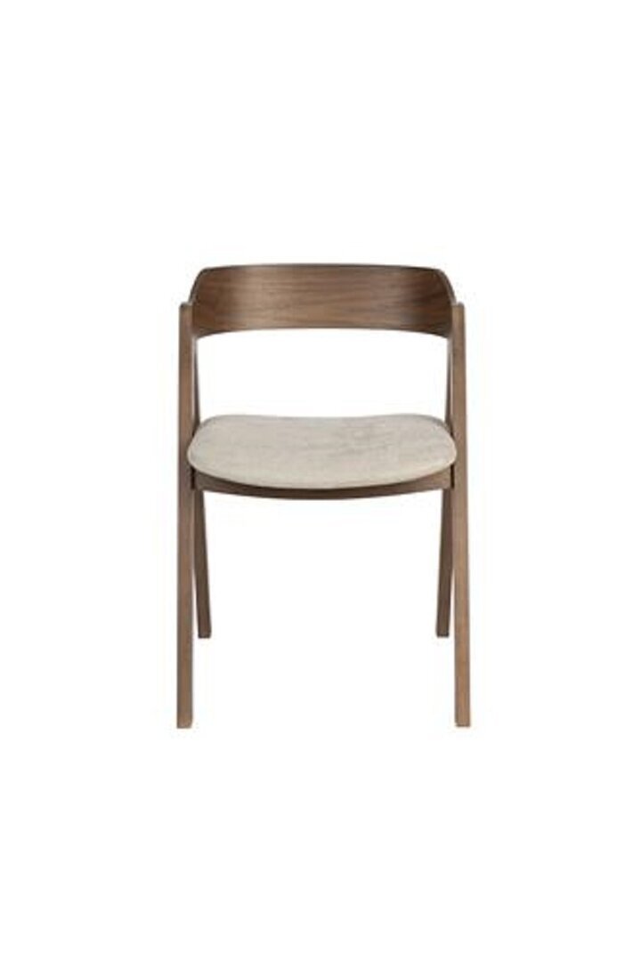 Zuiver Chair Pole Walnut - Stuhl mit Armlehne 