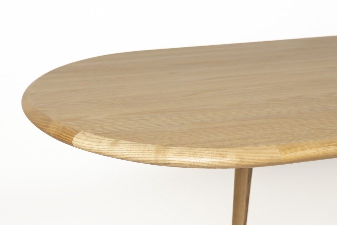 Zuiver Table Twist Oval - Esstisch oval - Oak