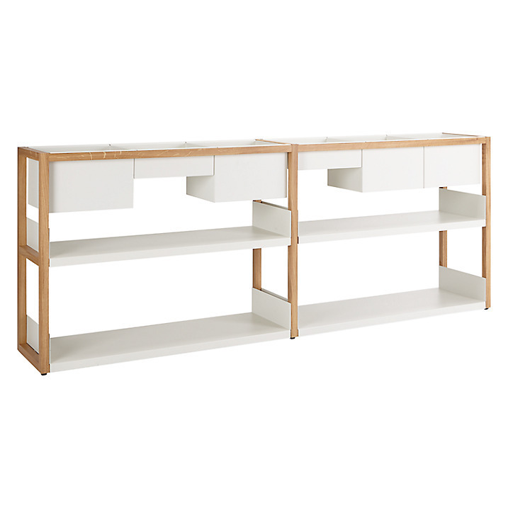 Case Lap Low 2m Shelving Unit (Plus V2 Extension Kit)