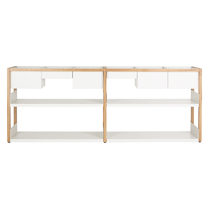 Case Lap Low 2m Shelving Unit (Plus V2 Extension Kit)
