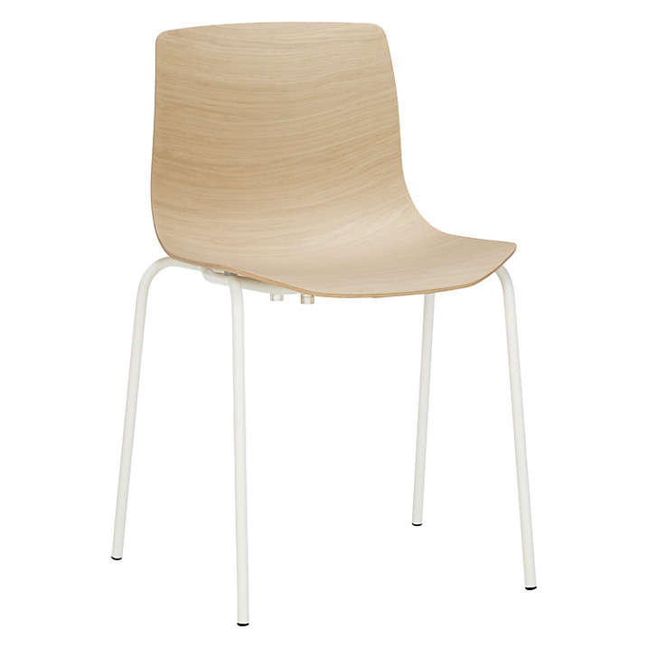 Case Shin Azumi for Loku Chair Tubular Base - Oak and White