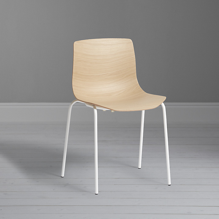 Case Shin Azumi for Loku Chair Tubular Base - Oak and White