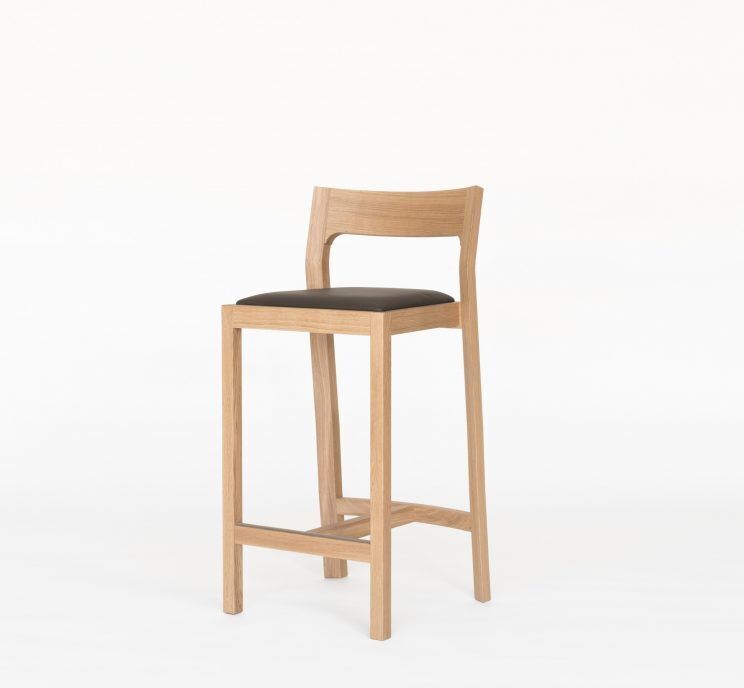 Case Profile Stool - Bar Stool - Oak
