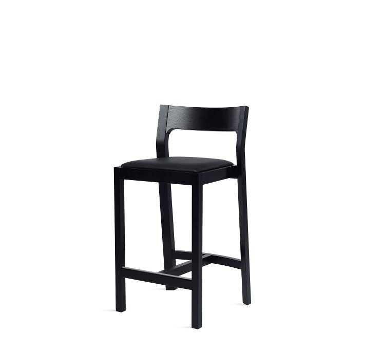 Case Profile Stool - Counter Stool - Black/ Black