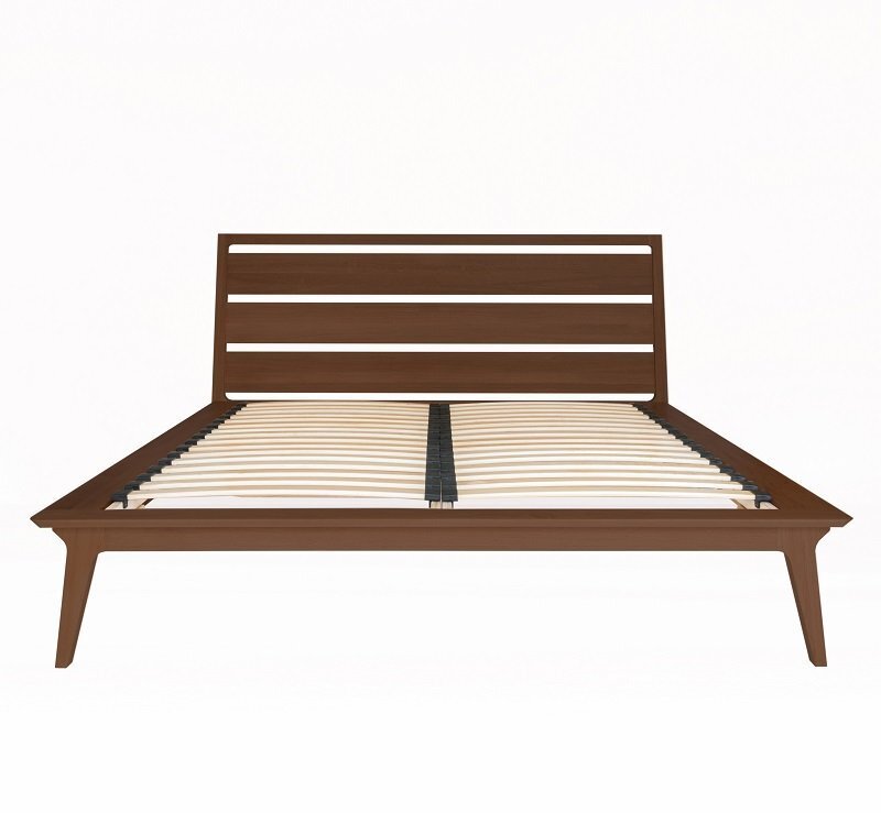 Case Valentine Bed-Stained walnut