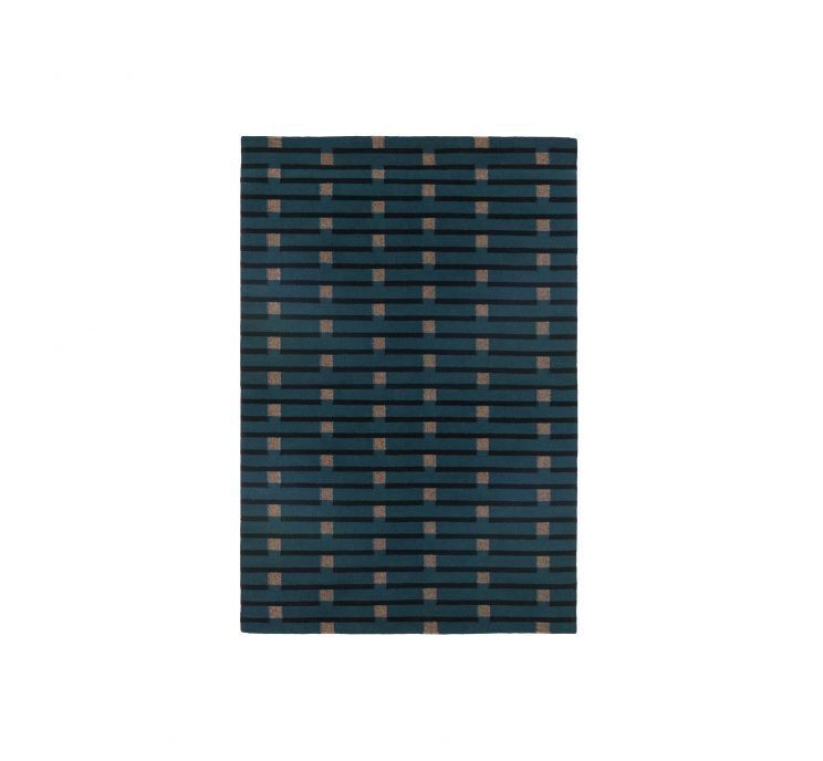 Case Purlin Rug - Flat Weave - Purlin Petrol