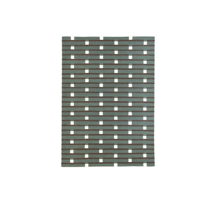 Case Purlin Rug - Flat Weave - Purlin Sea Green