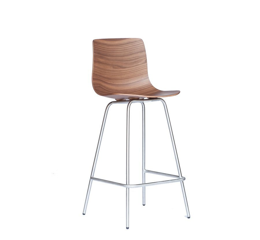 Case Loku Counter Stool (Tubular Base)  - Stainless Steel Frame